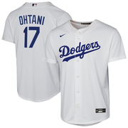 Youth Los Angeles Dodgers Shohei Ohtani Nike White Home Replica Player Jersey