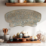 Honey Bee Bakery Wall Sign