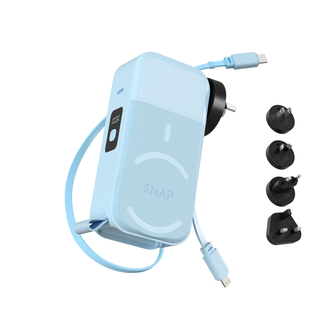 PowerPack Universal 2 - 6 in 1 Travel Power Bank 10,000mAh