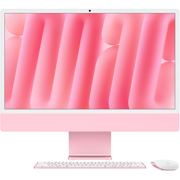 Apple iMac 24" 4.5K Retina Display M4 Chip 16GB Memory 256GB SSD All-in-One Desktop Computer - Pink