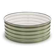 Round Metal Raised Garden Bed Kit - 15” Tall