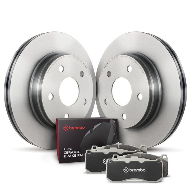 Brembo OE 08-14 Cadillac CTS Rear Disc Brake Kit - KT00680