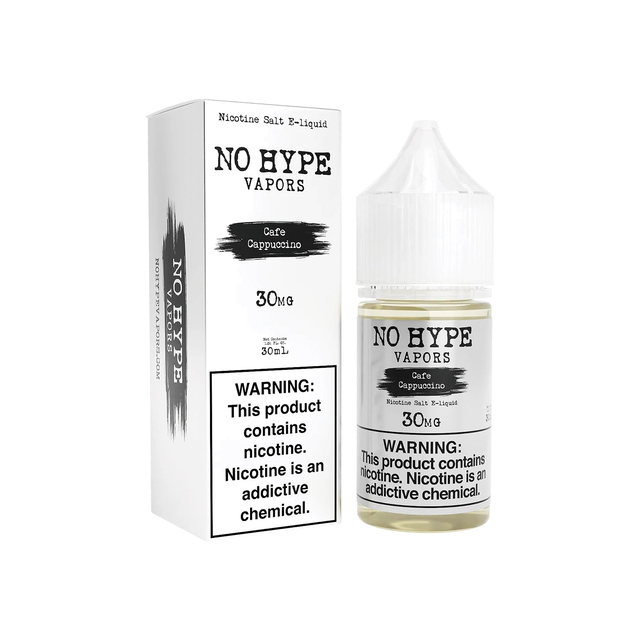 No Hype Salts 30ml Cafe Cappuccino