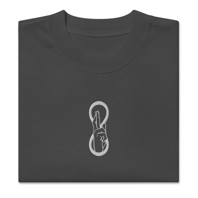 Unlimited Void - Embroidery Oversized Heavy Tee