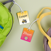 Contact Info Bag Tags