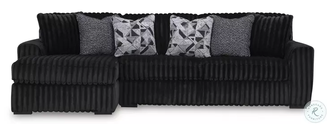 Midnight Madness Onyx Modular Sectional