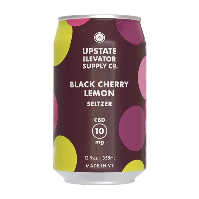 CBD Black Cherry Lemon Seltzer