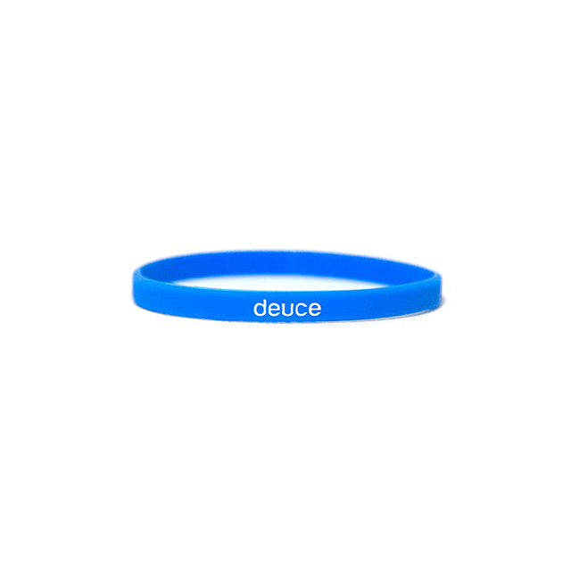 Deuce Skinnies | Underdog Mentality Wristband - Royal Blue