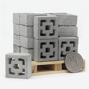 1:12 Scale Mini Breeze Block Pallet (24pk) - Vista Vue