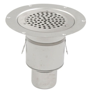 Blucher Stainless Steel 155mm Vertical Circle Shower Gully
