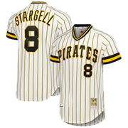 Mitchell & Ness Willie Stargell Pittsburgh Pirates White Cooperstown Collection 1979 Authentic Jersey