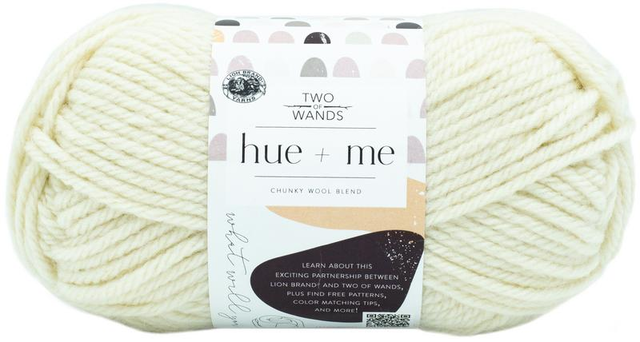 Salt - Lion Brand Hue & Me Yarn