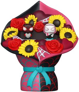 Funko Bitty POP! Bouquet: Spider-Man Valentine's Day - Miles Morales & Ghost Spider