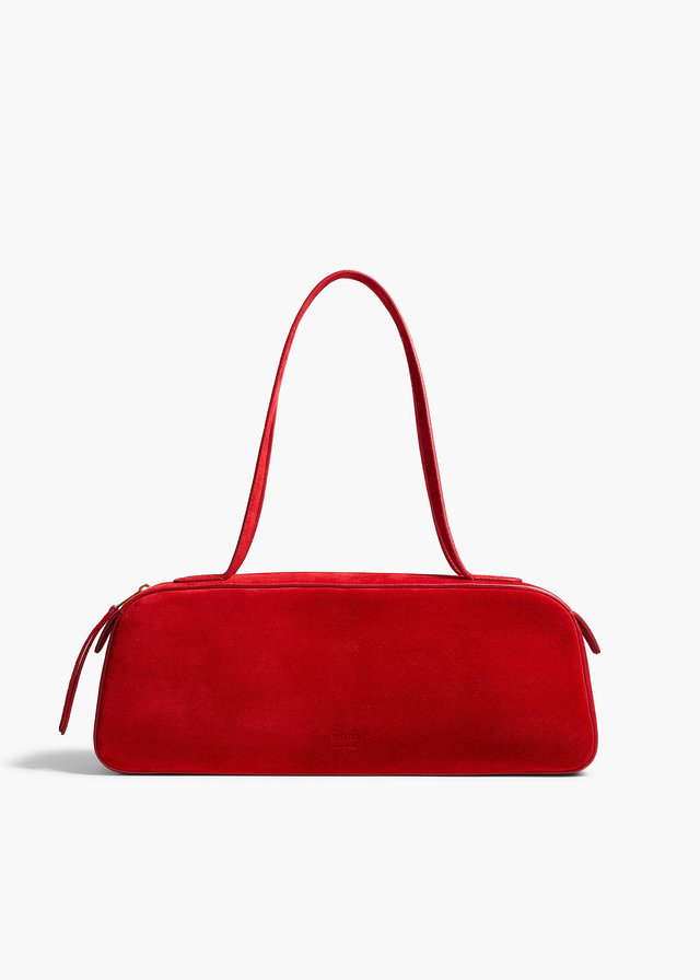Simona Shoulder Bag in Rebel Suede