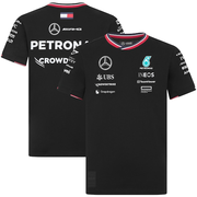 Mercedes AMG Petronas F1 2024 Team Driver T-Shirt - Black - Kids
