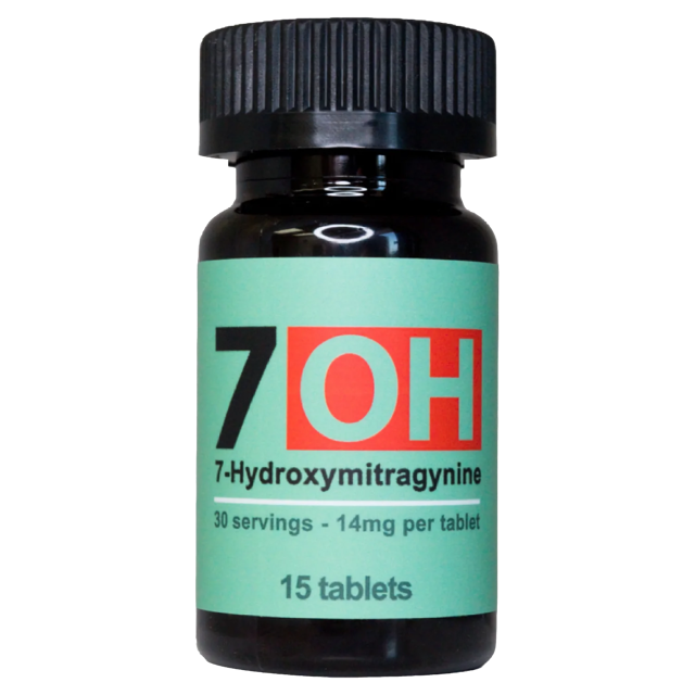 7OH ( 7 HYDROXYMITRAGYNINE ) 15 CT BOTTLE