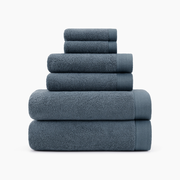 Organic Everyday Towel - Aegean Blue