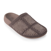 Bolinas Clog - Leather - Mushroom Suede Patch