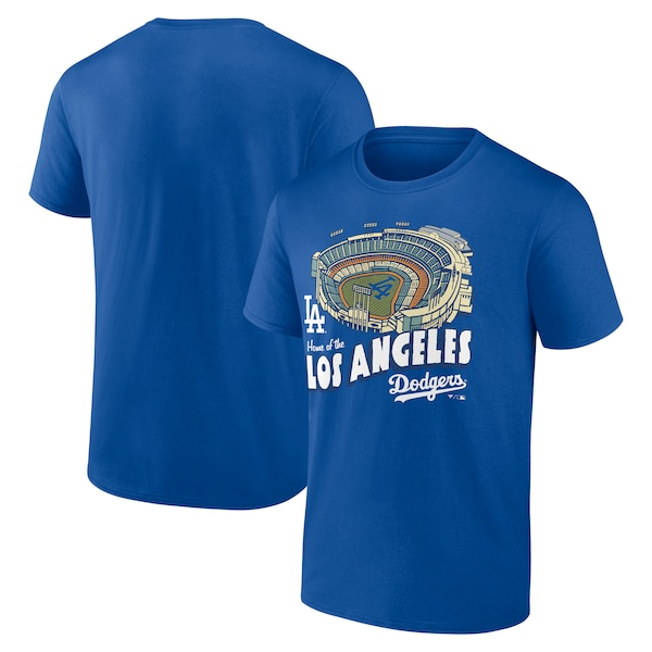 Men's Los Angeles Dodgers  Royal Home Stadium T-Shirt