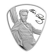 The Official Elvis Presley Plectrum Coin - Signature Edition!