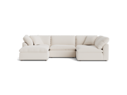 Bryant U-Sofa Bumper Sectional (5 piece)