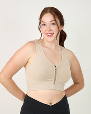 Coobie Front Zipper Sports Bra 9005