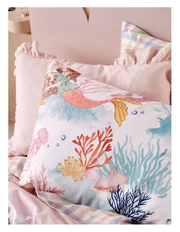 Ocean Magic Quilt Cover Set in Blue