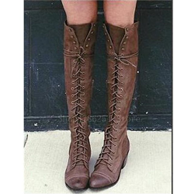 Medieval Boots- Leather Warrior Costume Boots