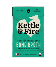 Coconut Curry & Lime Chicken Bone Broth - 16.9 oz
