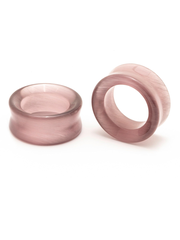 Plum Cat's Eye Stone Tunnels