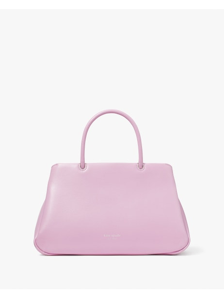 Grace Fine Grain Leather Medium Satchel