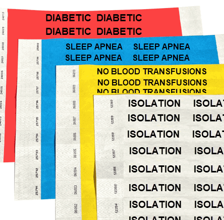 Medical ID Wristbands
