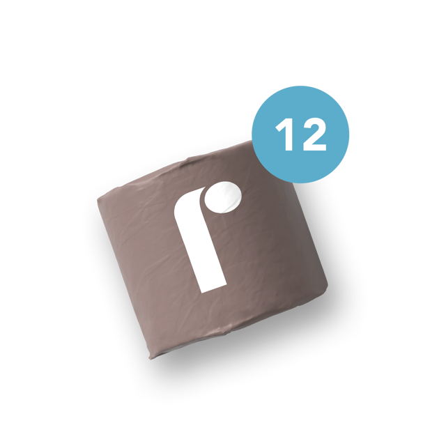 Reel Bamboo Toilet Paper - 12 Rolls