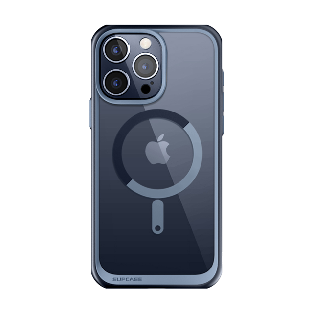 iPhone 15 Pro Max 6.7 inch Unicorn Beetle MAG Slim Clear MagSafe Case-Blue