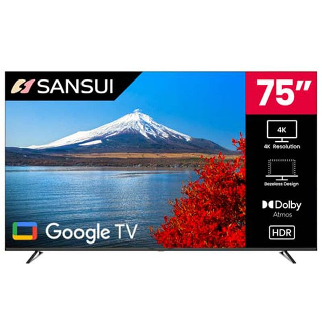 Sansui - 75inch Class LED 4K UHD Smart Google TV