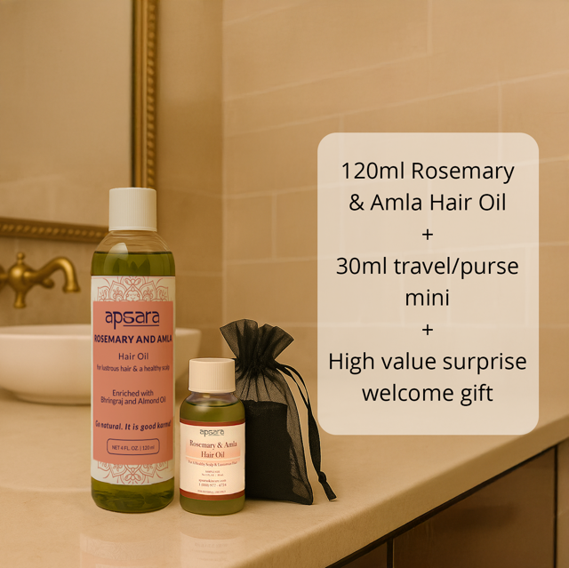 Hair oil high value welcome bundle (limited time offer)