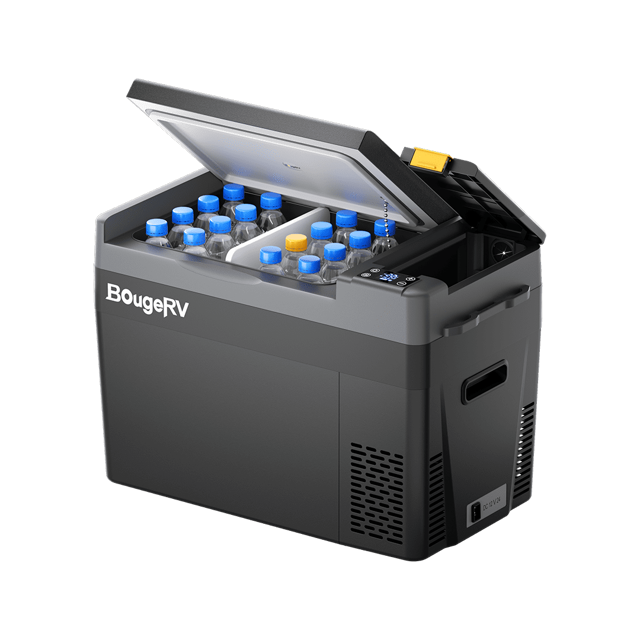 BougeRV CRPRO30 30 Quart 12V Portable Car Fridge Freezer