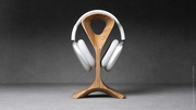 Headphone Stand Wood