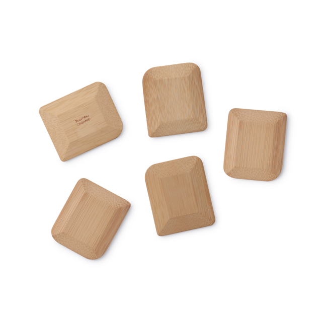 Bamboo Pot Scrapers, Set of 5