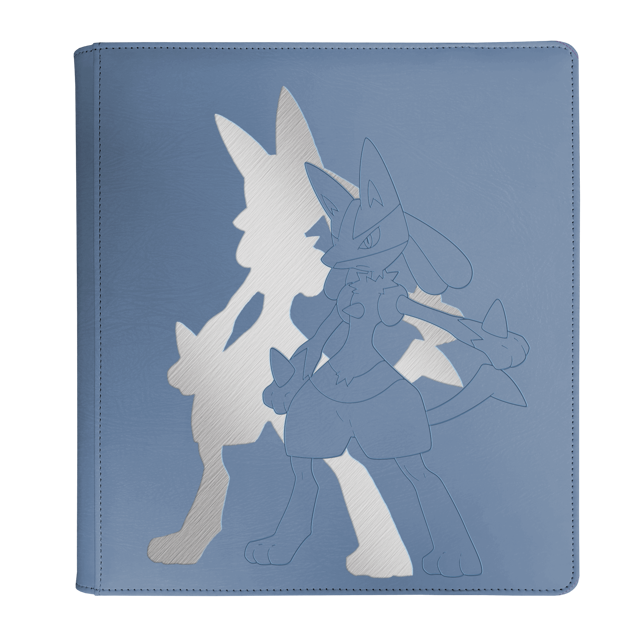 Elite Series Lucario 12-Pocket Zippered PRO-Binder for Pokémon