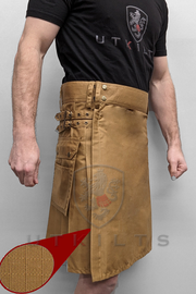 Standard Dark Khaki Utility Kilt Ripstop