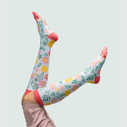 Flowers Compression Socks