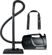 SupraQuik Portable Canister Vacuum with Shoulder Strap