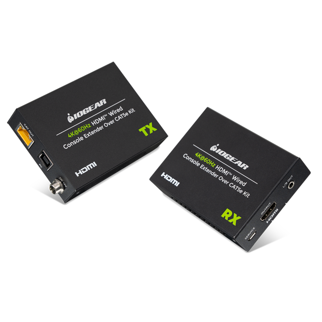 4K HDMI Console Extender w/ Keyboard and Mouse Support