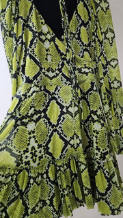 Acid Serpent Heavenly Wrap Dress - Limited