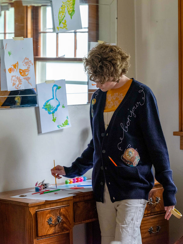 The Bonjour Oversized Cardigan