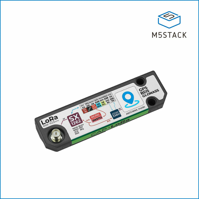 LoRa+GPS Cap for Cardputer Adv (SX1262, ATGM336H)