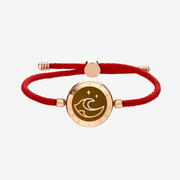 Sea Touch Bracelet with Red Milan Rope