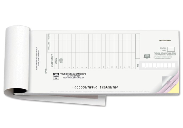 Booked Deposit Tickets - Classic Design