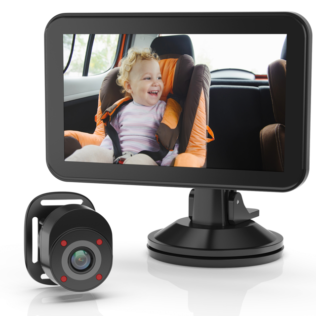 Rexing BC500 In-Car Baby Monitor HD 1080p &amp; Infrared Night Vision